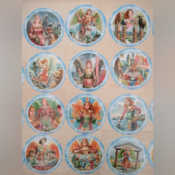 Shining Angels Tarot by Guiditta Dembech 2009 - Picture 9 of 11